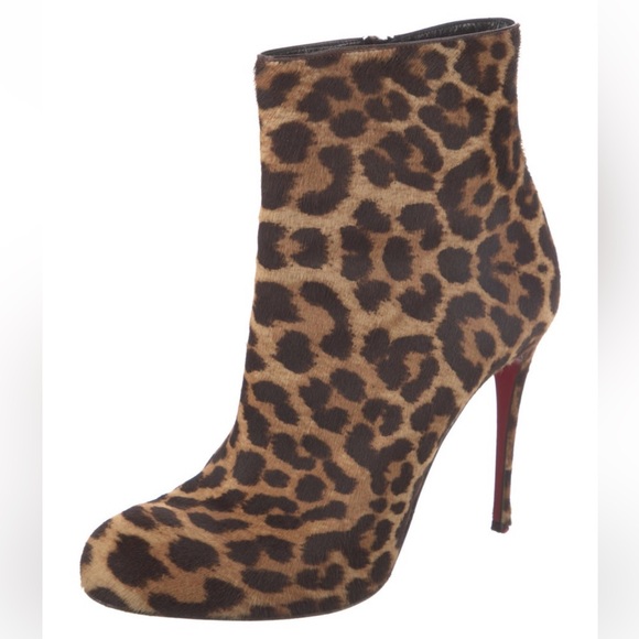 Christian Louboutin Ponyhair Boots